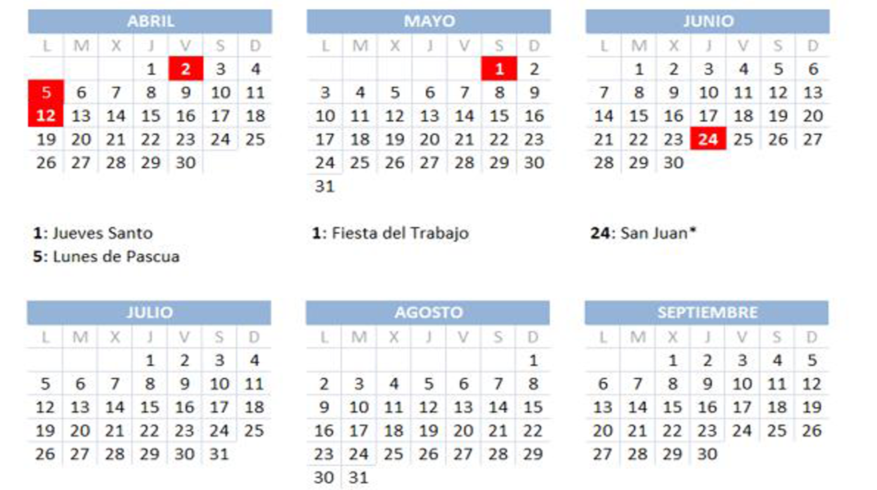 Calendario laboral 2021 en Valencia: festivos y puentes desde el día de San Juan hasta final de año