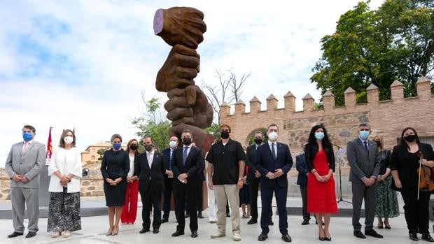 El autor del monumento a las víctimas del Covid: «Es mi obra más emotiva y de mayor responsabilidad»