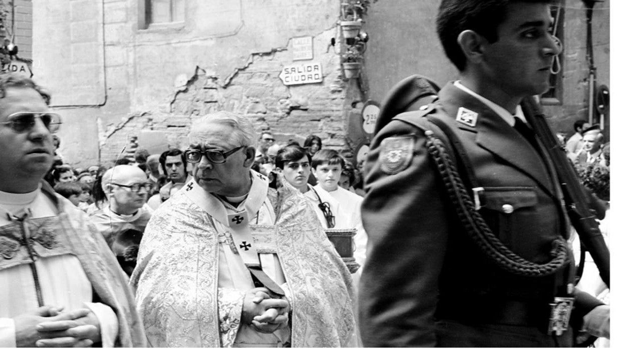 Don Marcelo preside la procesión del Corpuis de Toledo