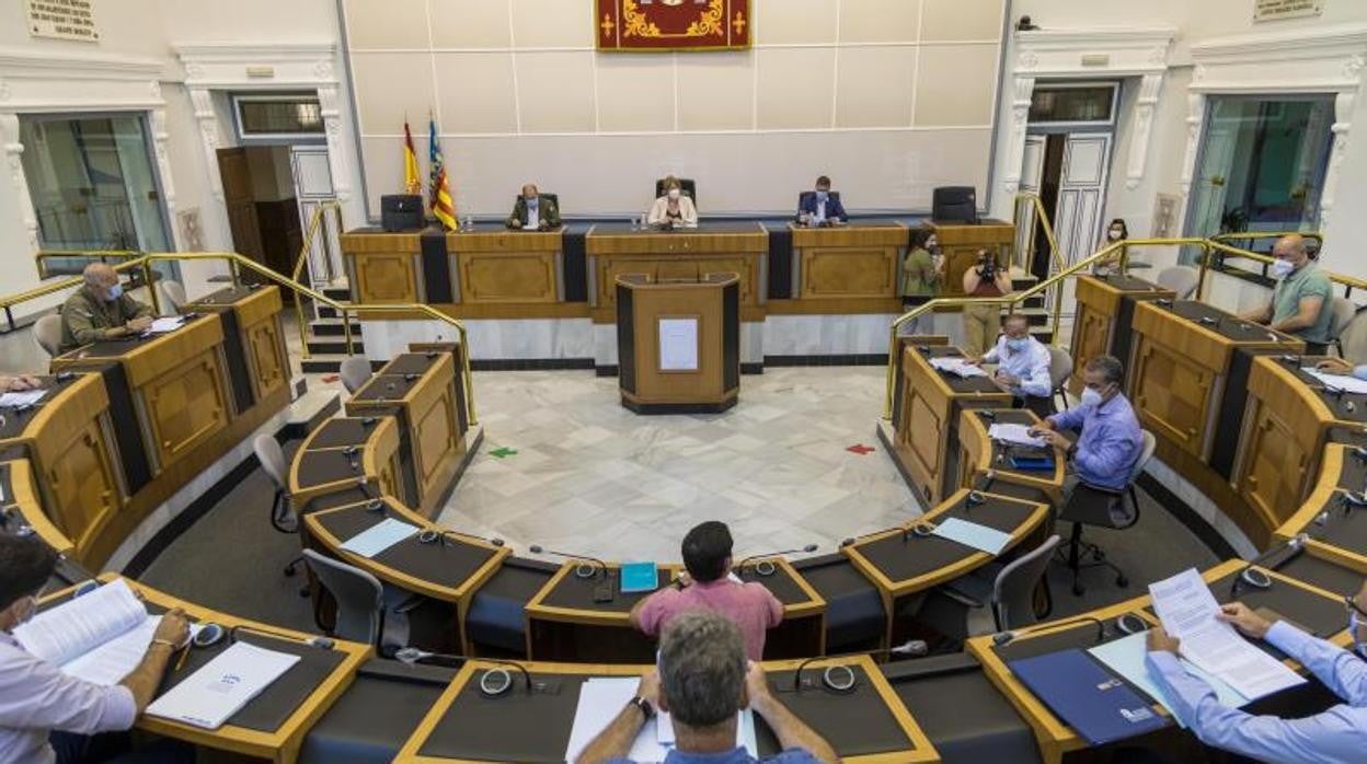 Reunión de la Comisión Técnica de la Comisión Provincial del Agua de Alicante, este martes