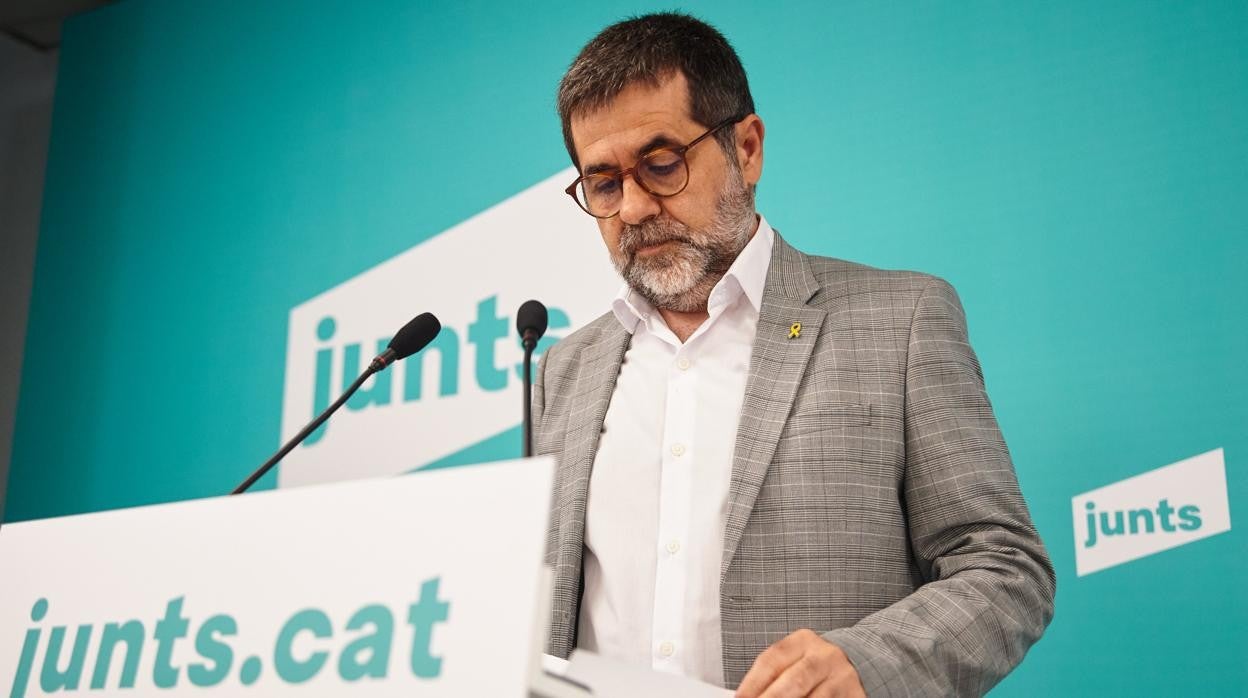 Jordi Sànchez, en una rueda de prensa esta semana