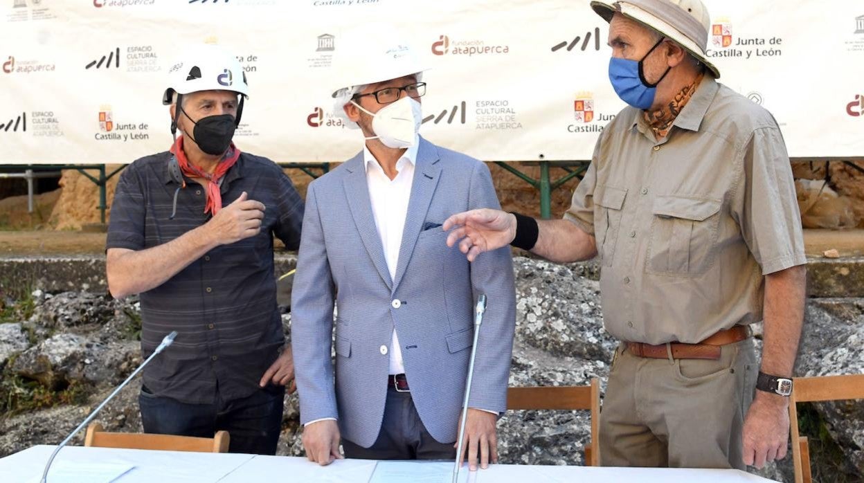 Presentación de los objetivos de la campaña de excavaciones 2021 en los yacimientos de Atapuerca.