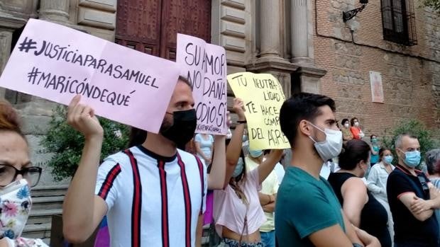 200 personas exigen justicia en Toledo por el brutal asesinato del joven Samuel