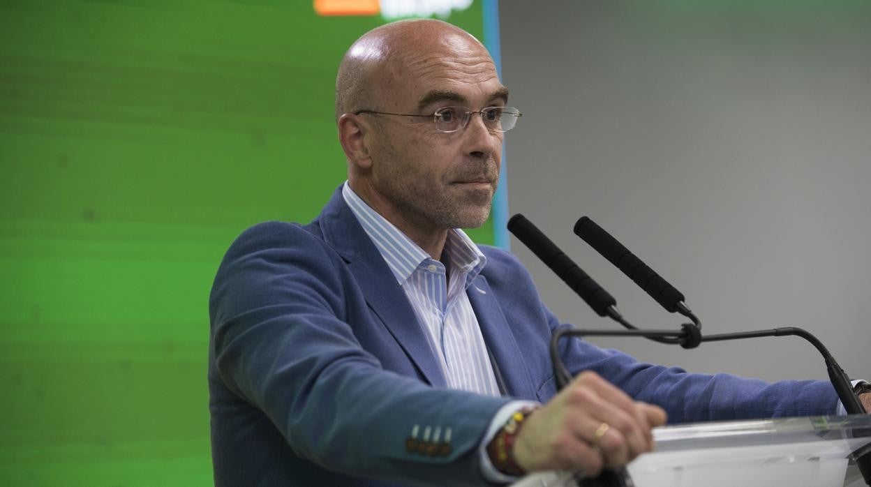 El eurodiputado de Vox, Jorge Buxadé