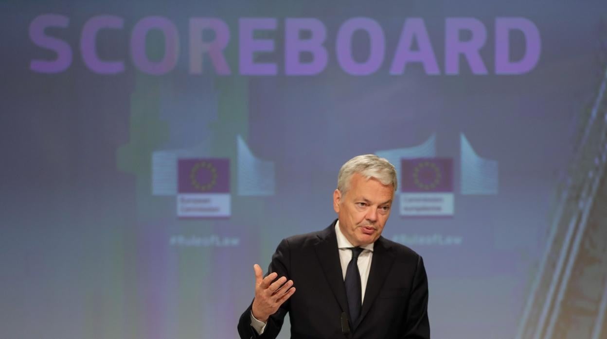 Didier Reynders, comisario de Justicia de la Comisión Europea