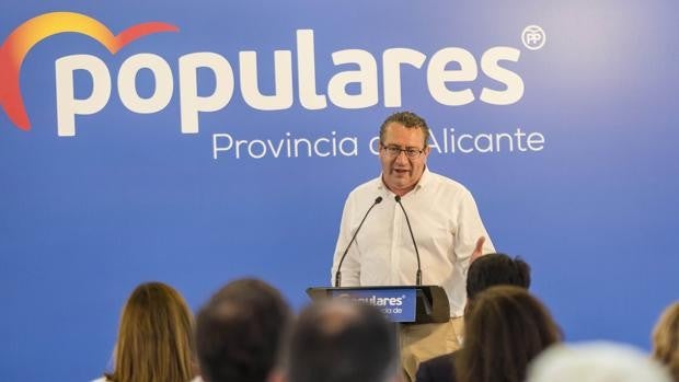 El PP de Alicante critica el «mensaje de inseguridad» de la Generalitat por las nuevas restricciones