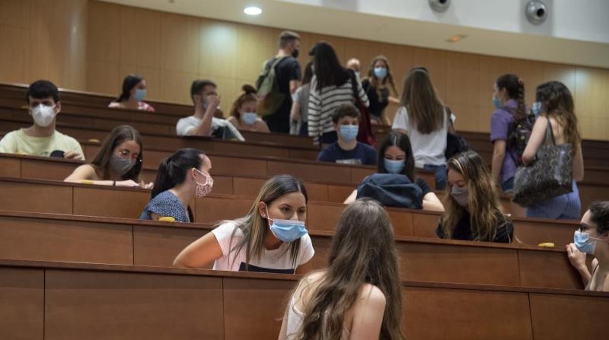 Pruebas de acceso a la Universidad en la Complutense el pasado año