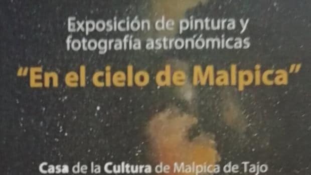‘En el cielo de Malpica’, sorprendente muestra de pinturas y fotografías astronómicas