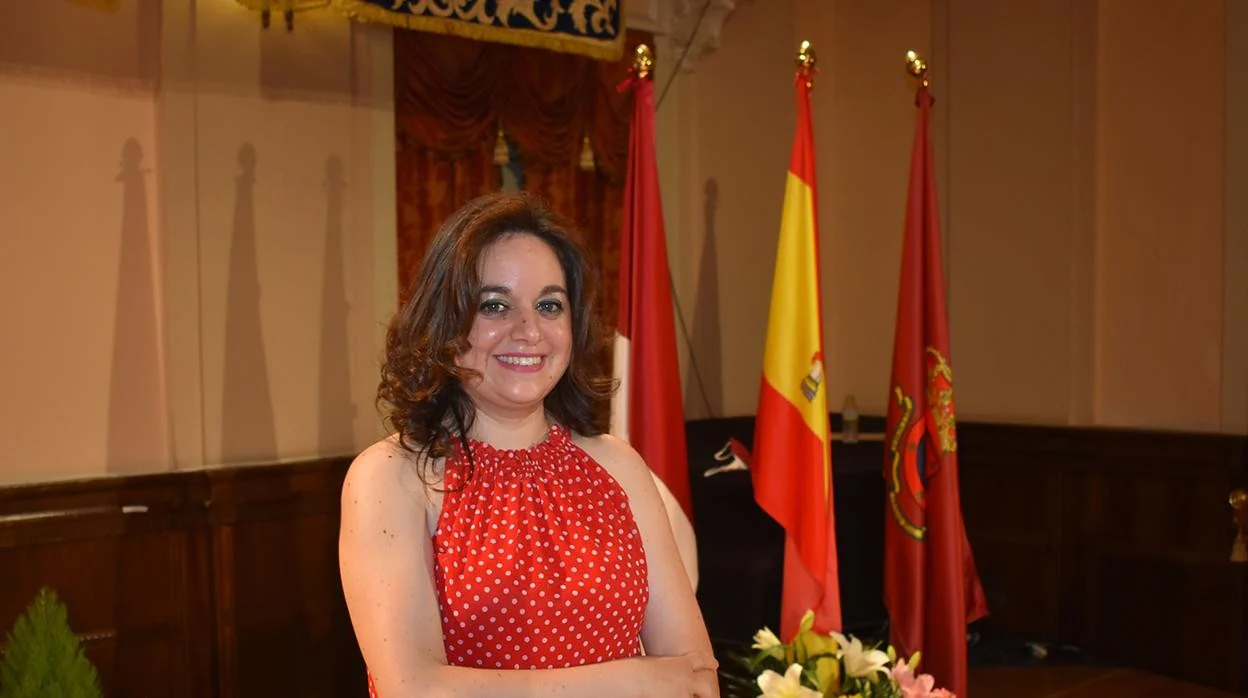 Gema García tras ser presentada como la nueva Dulcina de Ciudad Real