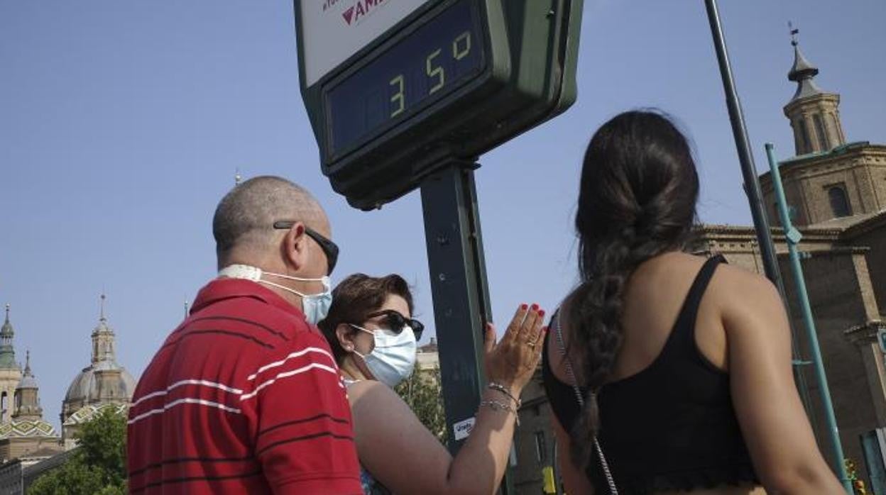 En Zaragoza son habituales las olas de calor extremo durante los veranos