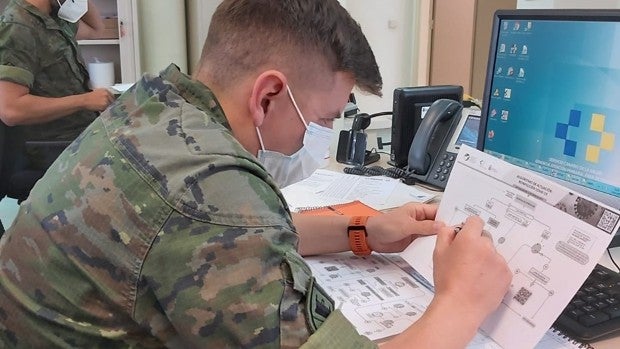 10 meses de trabajo: Rastreadores militares gestionan 22.000 positivos Covid en Canarias