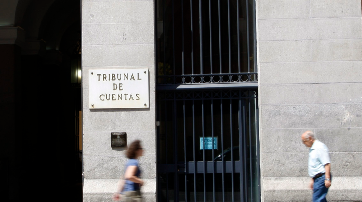 Edificio del Tribunal de Cuentas, en Madrid