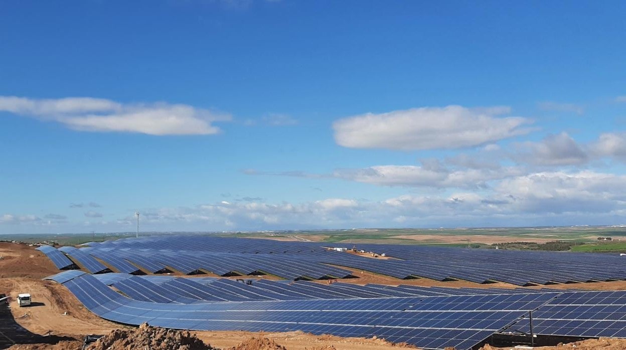 Imagen de archivo de una planta fotovoltaica