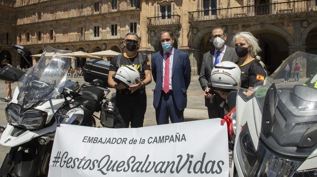 Carlos García Carbayo, nombrado embajador de la campaña 'Gestos que Salvan Vidas'