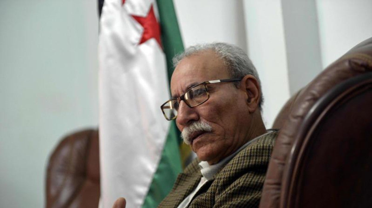 El líder del Frente Polisario, Brahim Gali