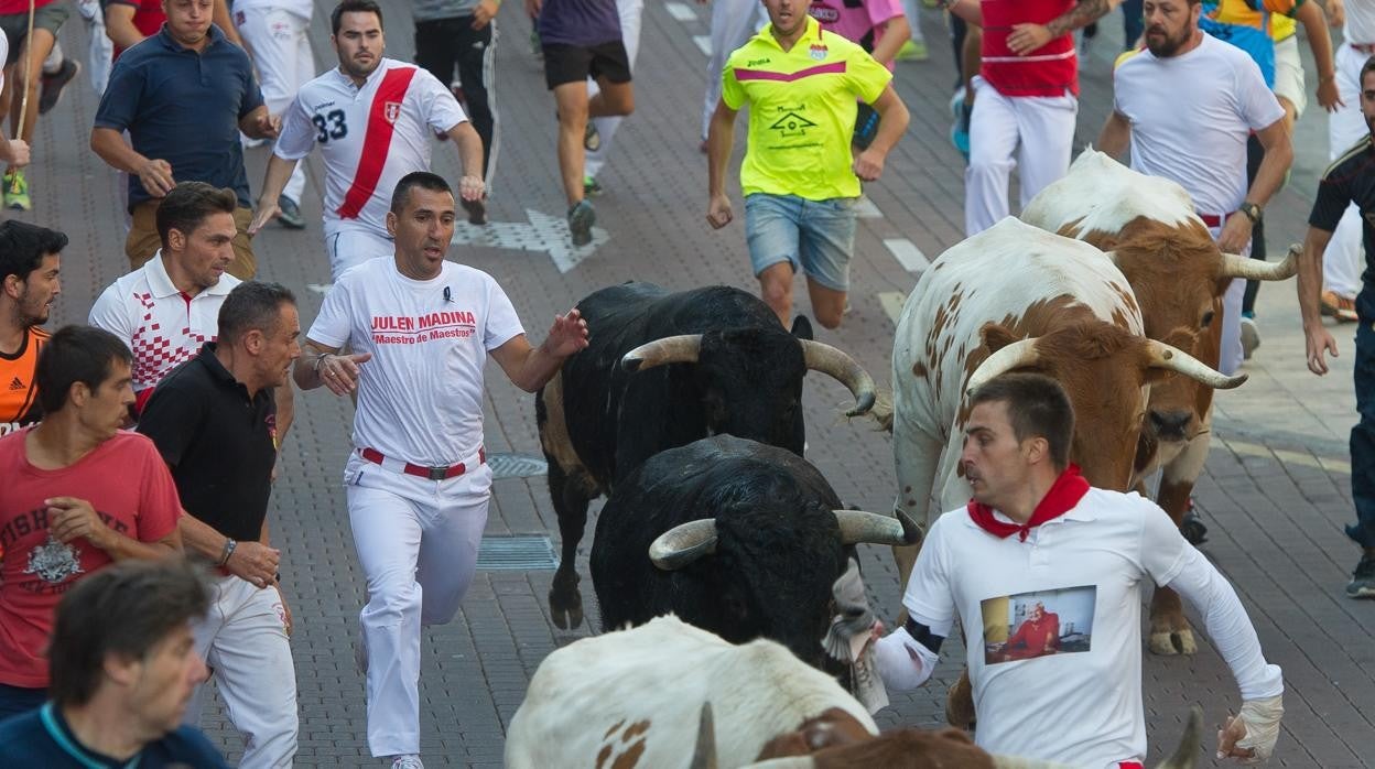 Encierros de San Sebastián de los Reyes, en una edición anterior a la pandemia