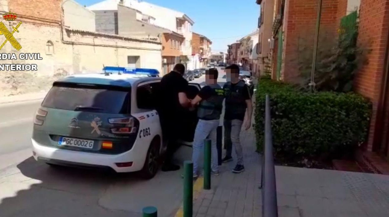 Momento de la detención del indiviDUO