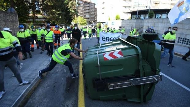 El comité de Ence: «La gente está muy nerviosa, a la mínima movilización, se magnifica»