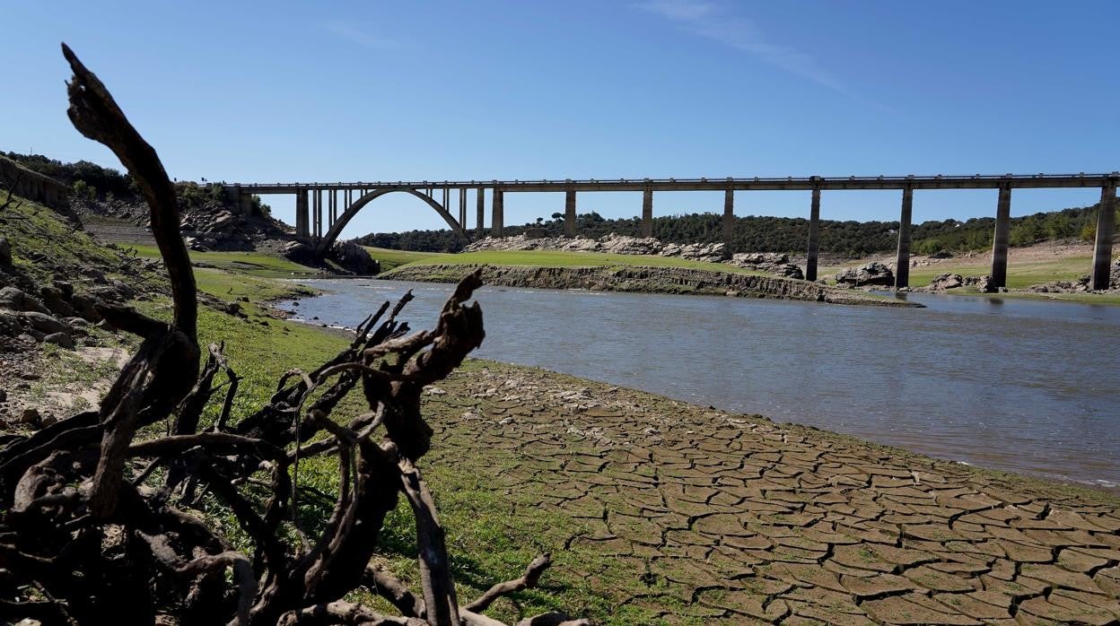 Imagen acutal del embalse zamorano