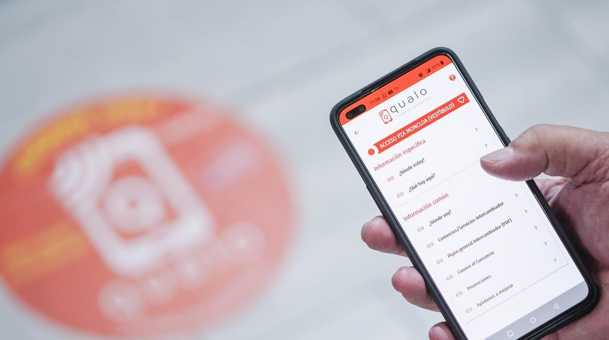 Prueba piloto con una app para no perderse en el intercambiador de Moncloa
