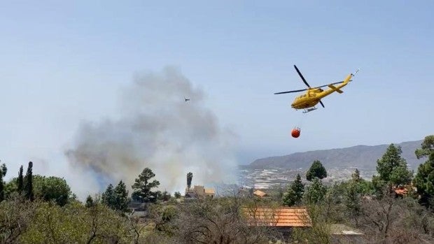 La Palma se quema: Incendio forestal de nivel 2 en El Paso