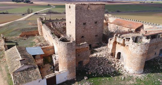 Castillo de Santiago de la Torre, perteneciente a El Provencio (Cuenca)