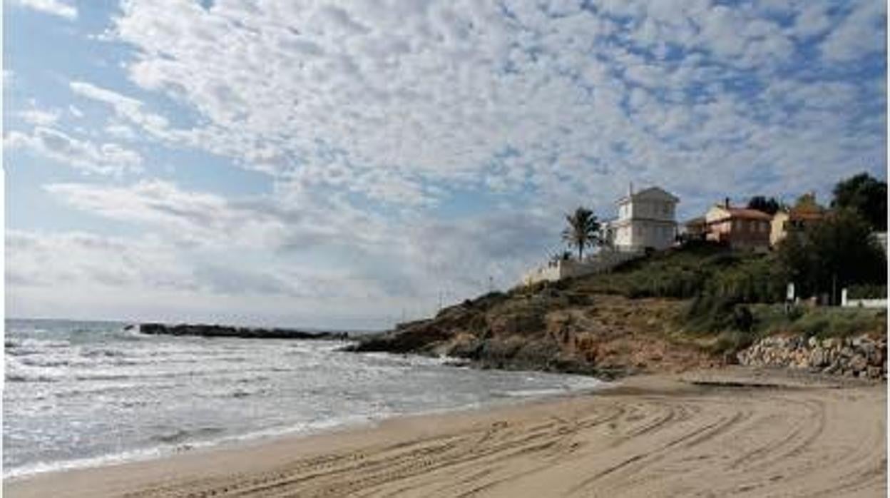 Imagen de la playa Morro de Gos en Oropesa