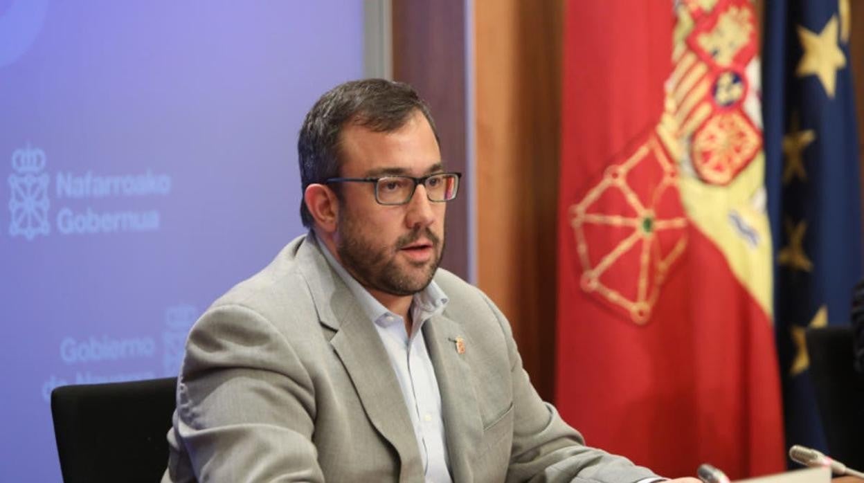 El vicepresidente del Gobierno de Navarra, Javier Remírez.