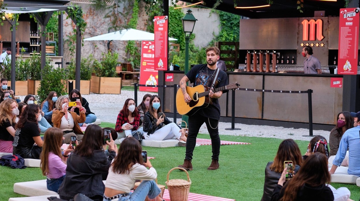 Un concierto en el Patio Mahou