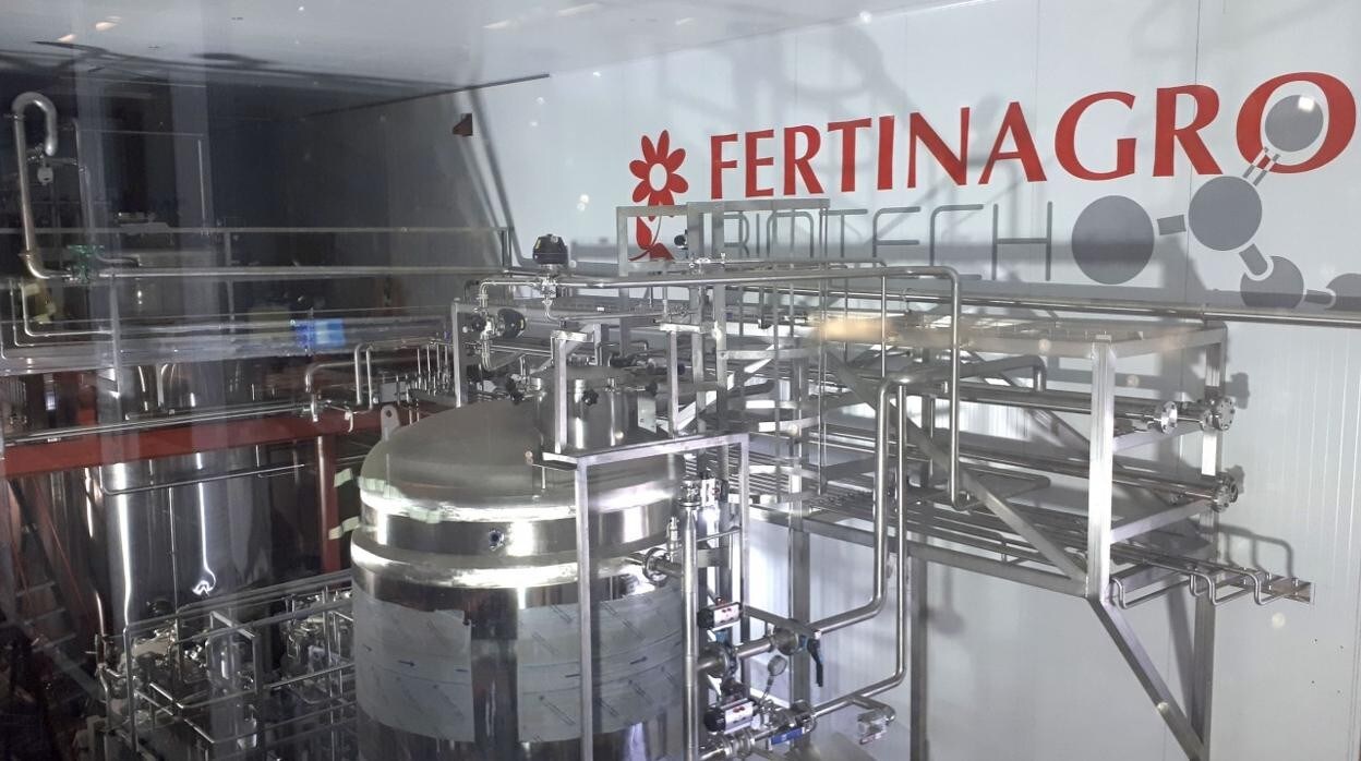 Instalaciones de Fertinagro Biotech. La planta de Utrillas es una de las 12 plantas que la compañía tiene en España y Francia, dedicadas a varias líneas de negocio