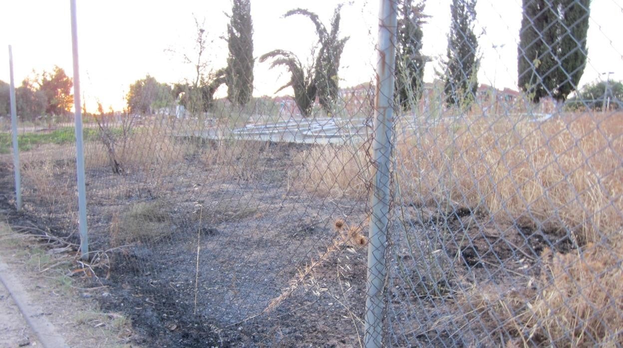 El pirómano del Polígono sigue actuando: nuevo incendio de madrugada en las cercanías del velódromo