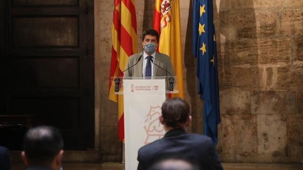 Mazón lamenta la ausencia de Puig en la reunión con la Generalitat y tratará la infrafinanciación y el agua