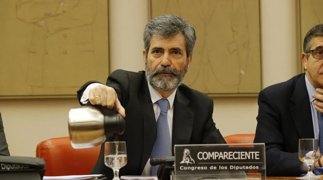 Carlos Lesmes, presidente del Consejo General del Poder Judicial