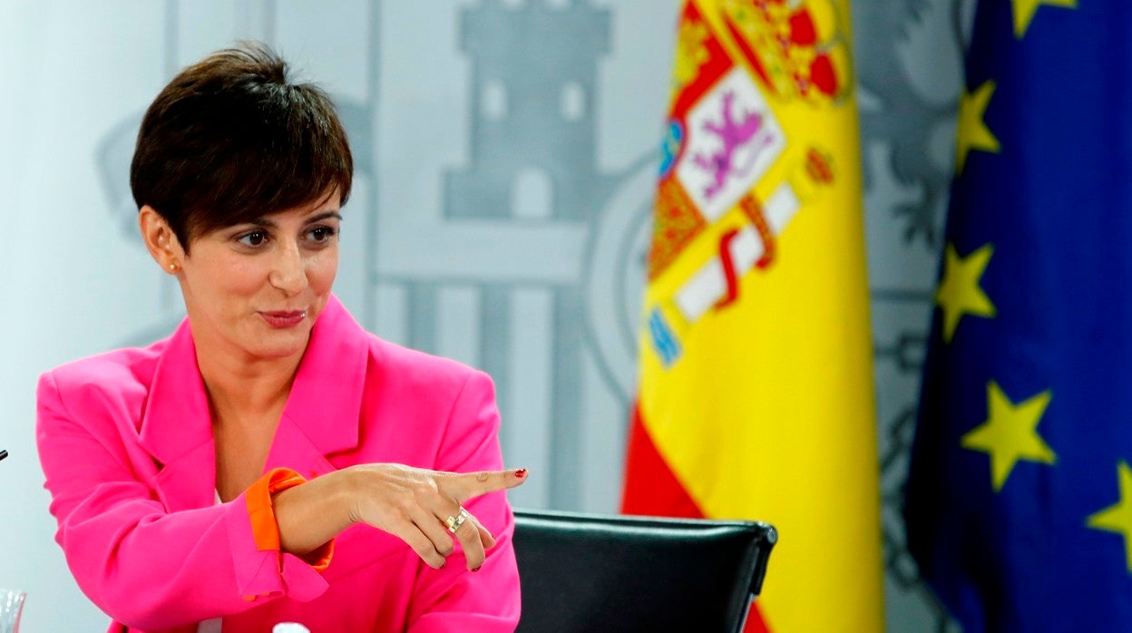 Isabel Rodríguez, portavoz del Gobierno