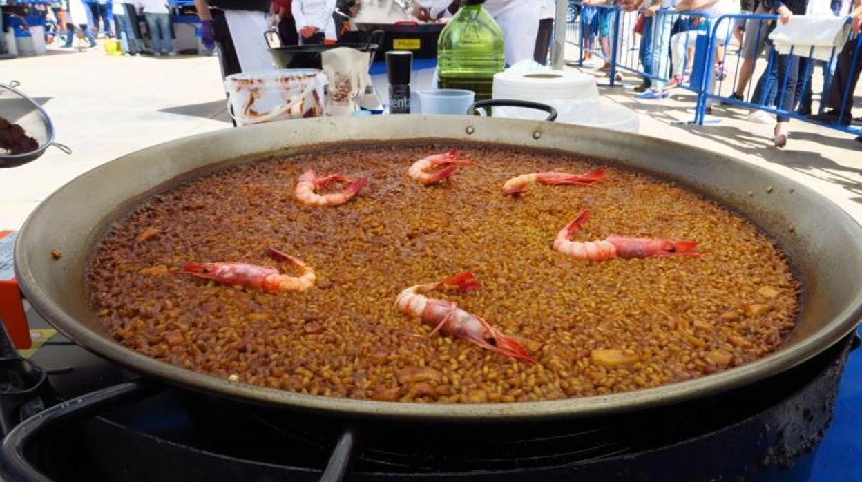 Arroz participante en un concurso