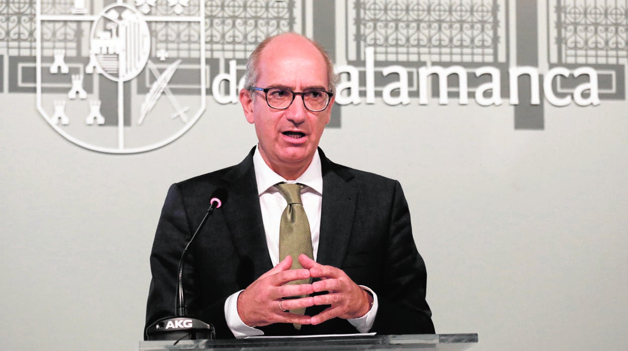 Javier Iglesias, presidente de la Diputación de Salamanca, hace balance