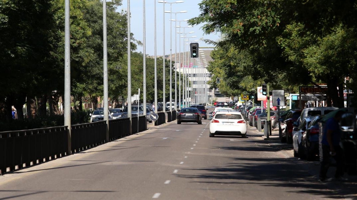 Avenida de Barber, una de las vías centrales del barrio