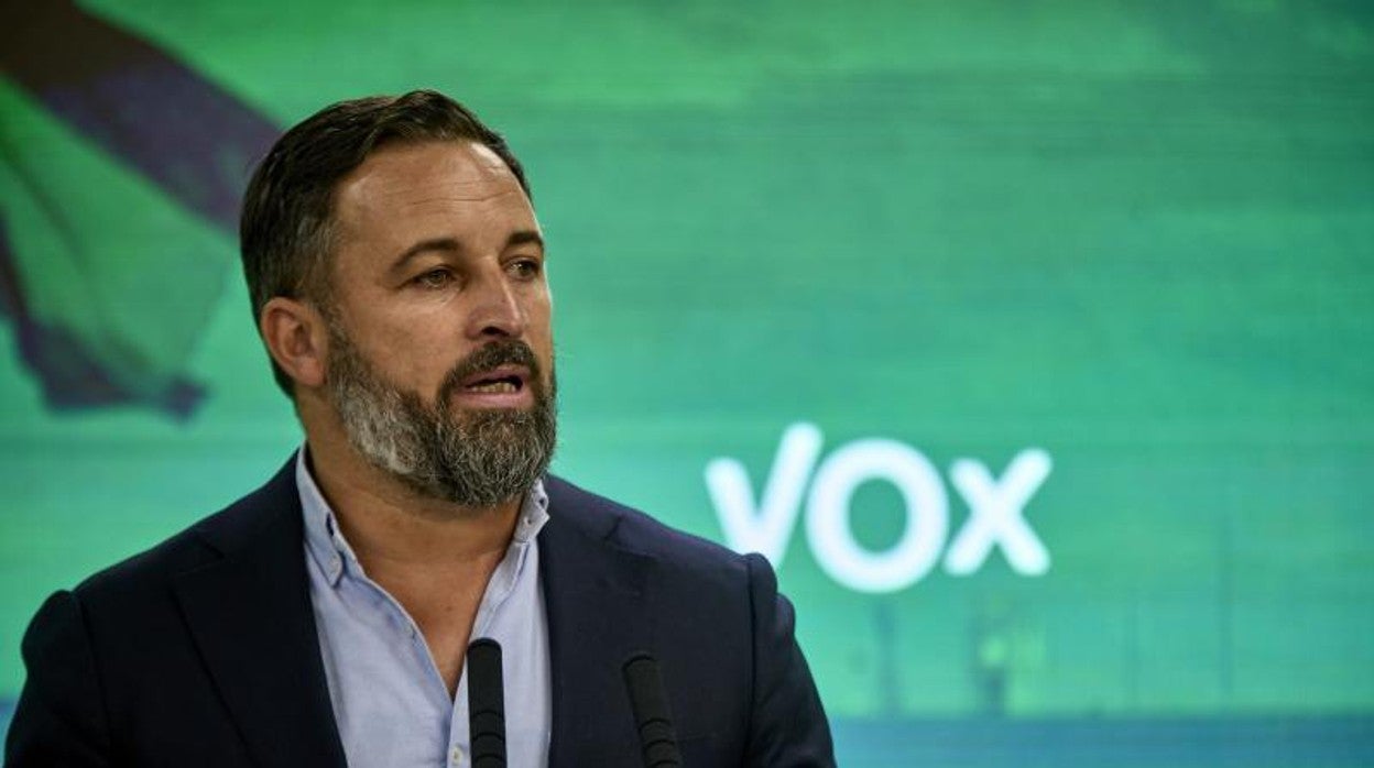 Santiago Abascal, presidente de Vox