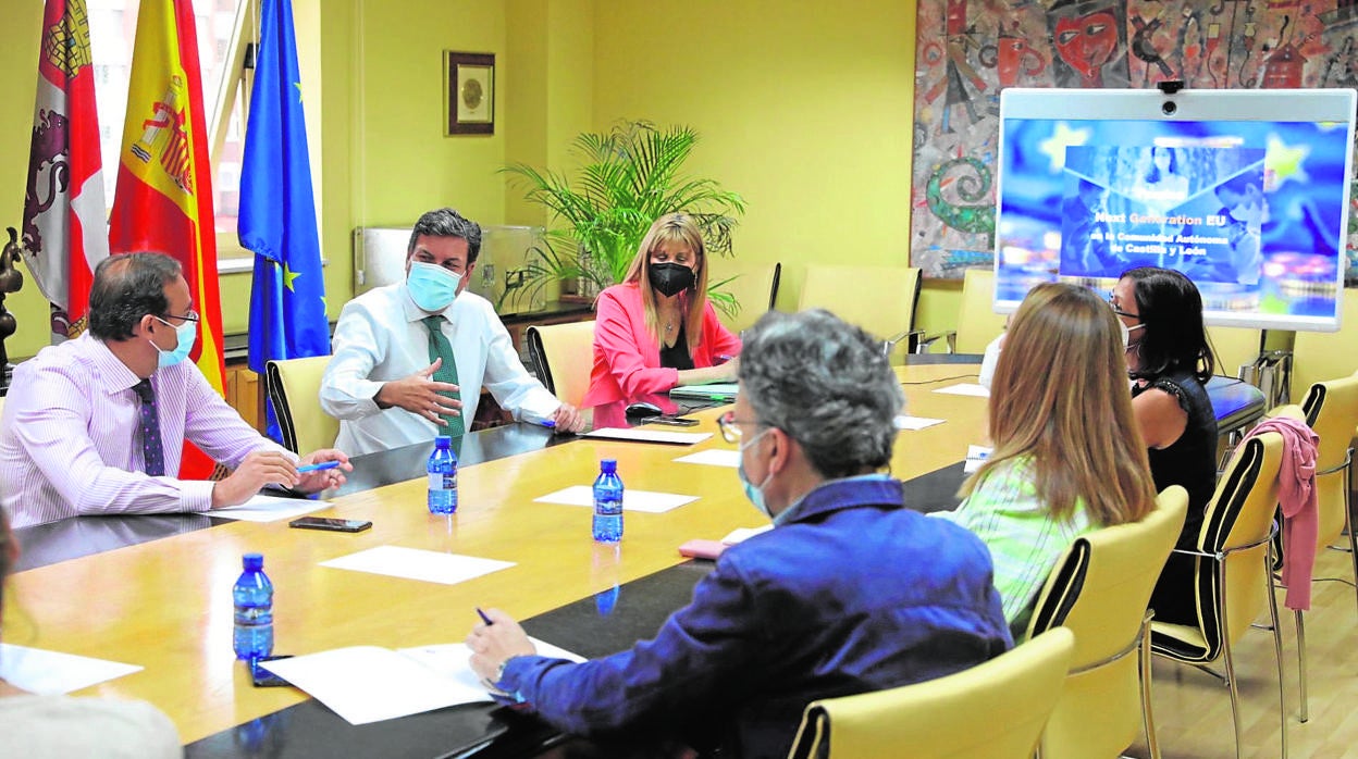 Primera reunión del grupo de trabajo para gestionar los fondos europeos