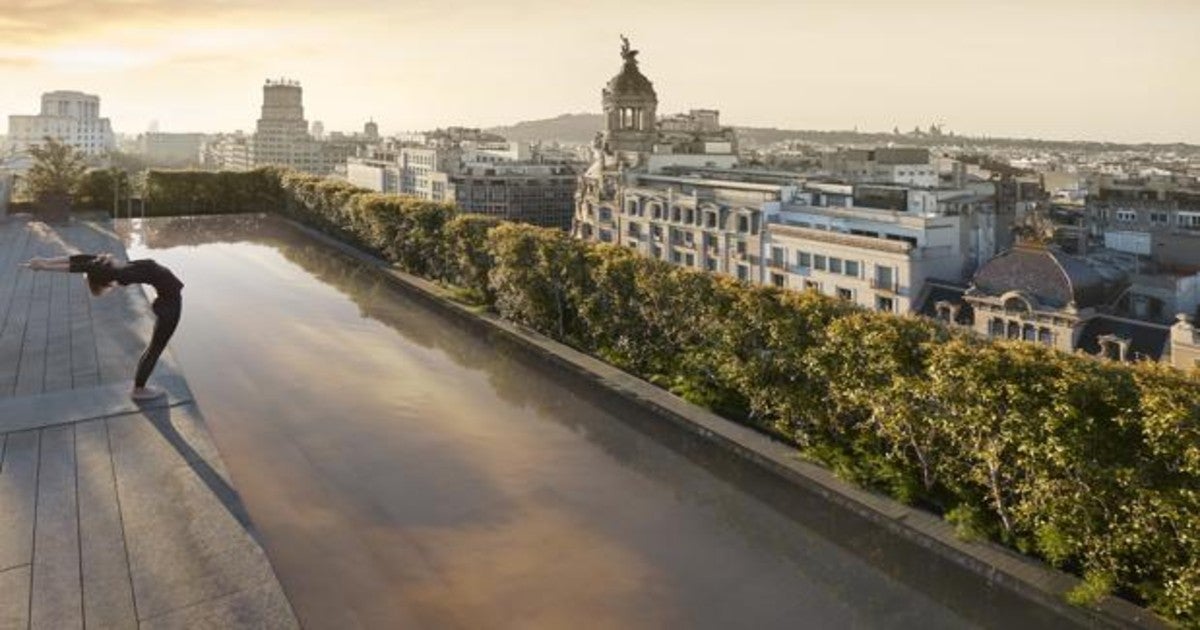 Terraza del Mandarín Oriental del Barcelona