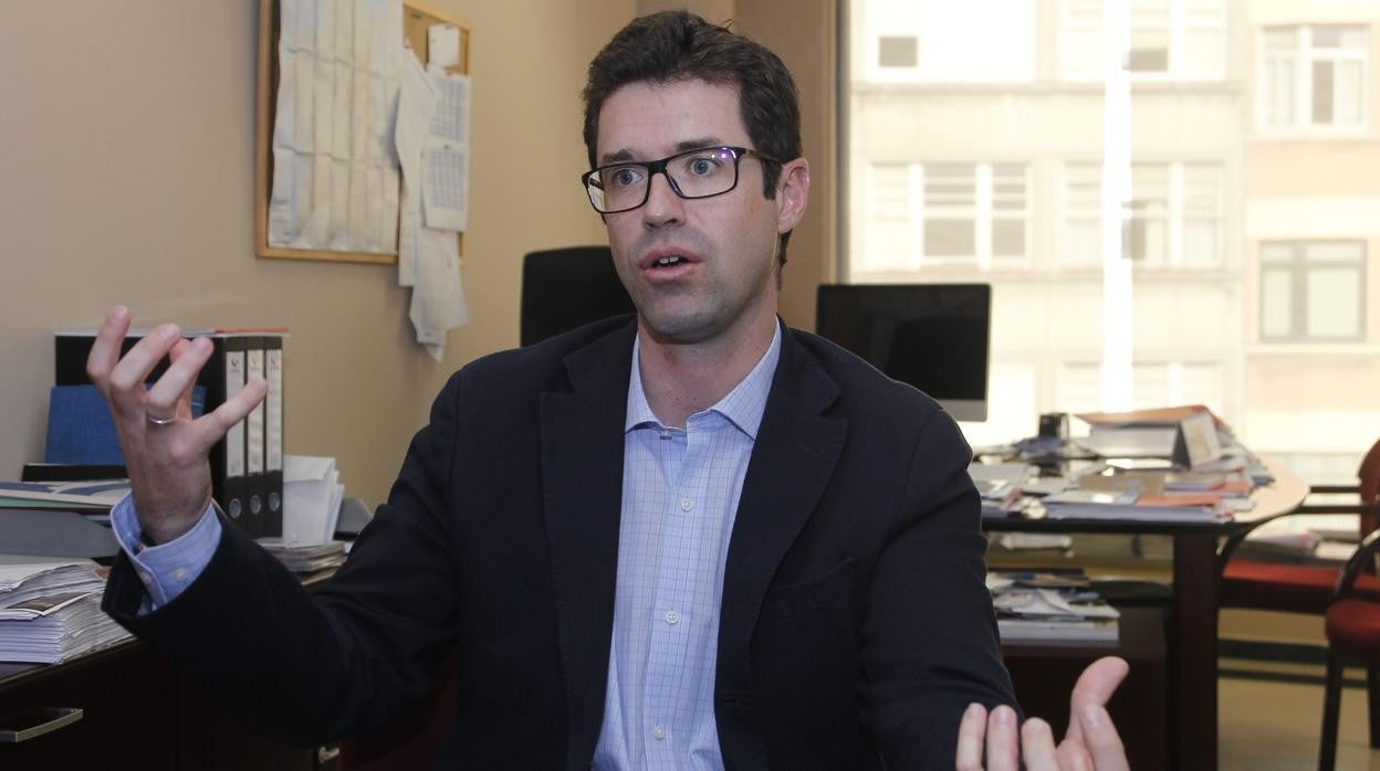 El gerente de la Sinfónica, Andrés Lacasa, en una imagen de 2016