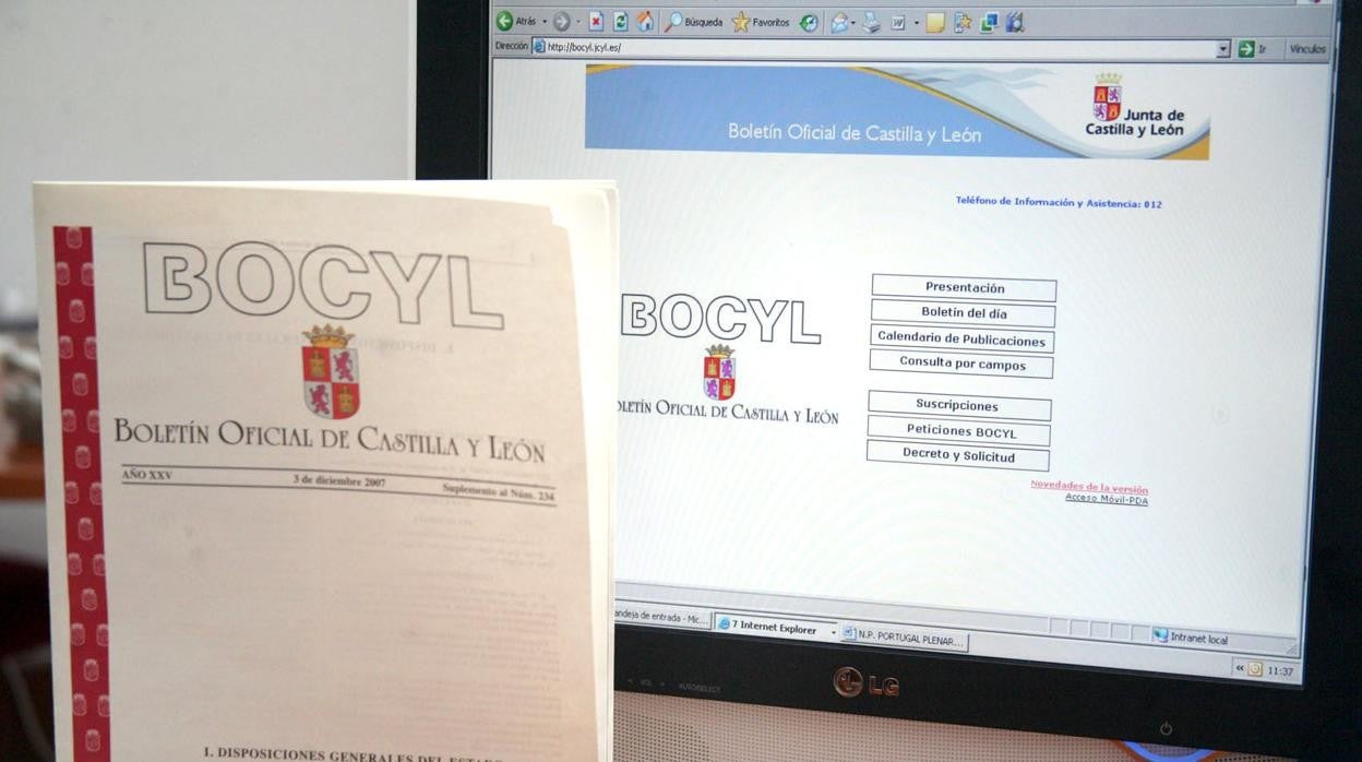 Imagen de archivo del BOCYL