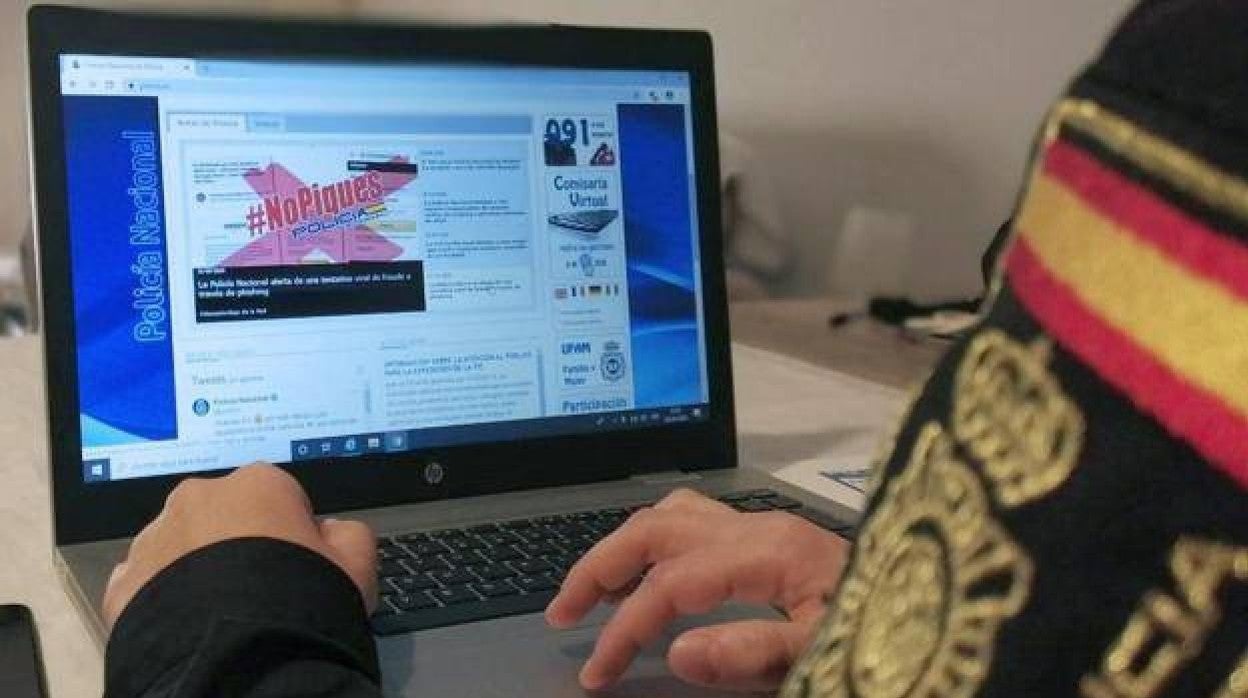 Las estafas a través de Internet significan casi el 90 por ciento de los delitos