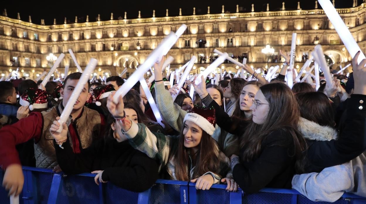 Nochevieja Universitaria en Salamanca de 2019, la última edición prepandemia