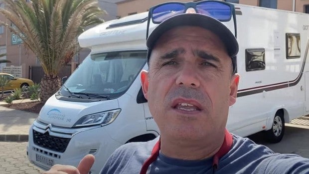 Autocaravanas solidarias desde Illescas para el pueblo de La Palma: «Todavía tenemos otros 16 palés»