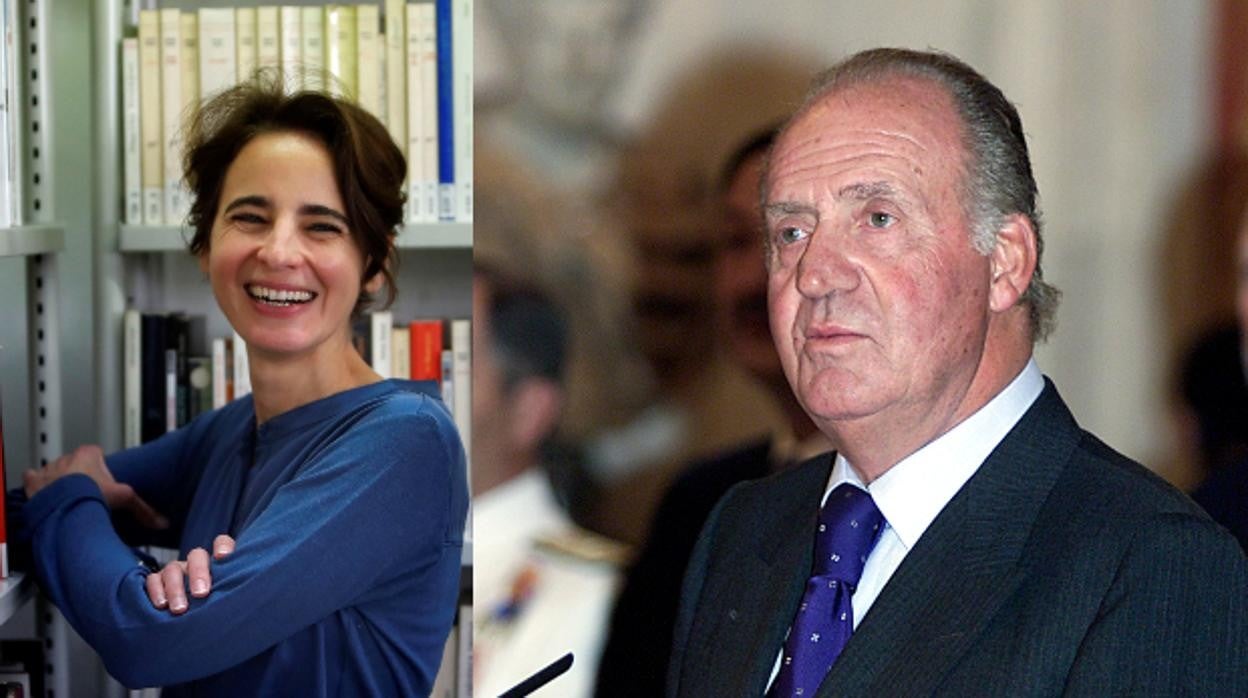 Laurence Debray y Juan Carlos I