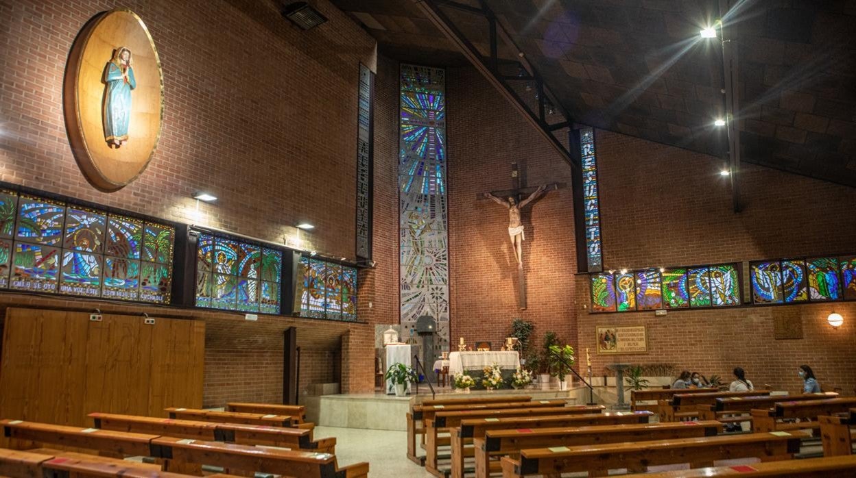 Altar de la parroquia de San Miguel de los Santos