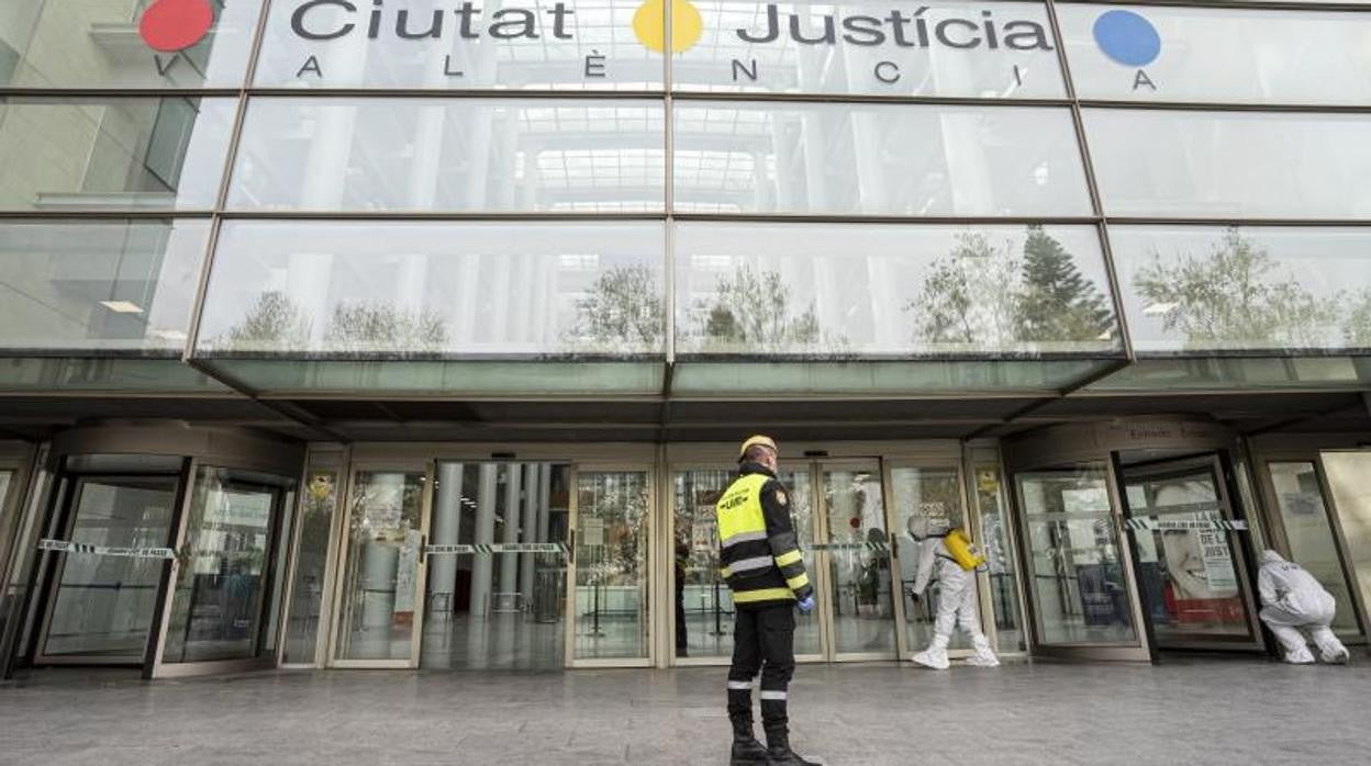 Acceso a la Ciudad de la Justicia en Valencia