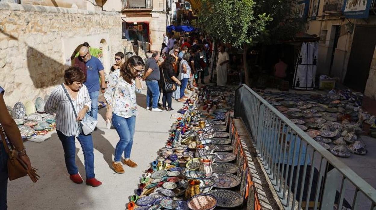 Tradicional Fira de Tots Sants antes de la pandemia