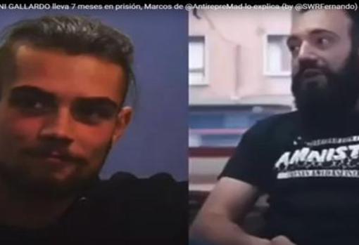 Daniel Gallardo (izquierda) y Marco Fernández